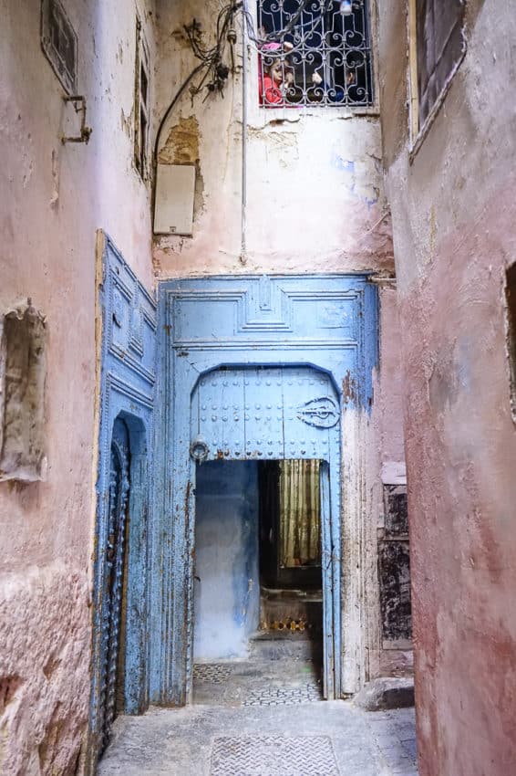Fez's Jewish Quarter, the Mellah, was once home to 250,000 Jews. Now there are only 70-80. Photo by Marina Pascucci