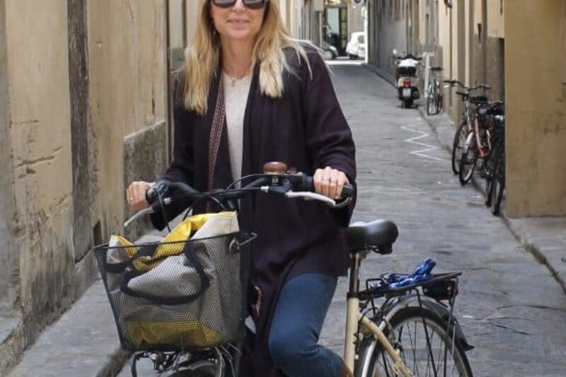 Chandi Wyant in Tuscany.