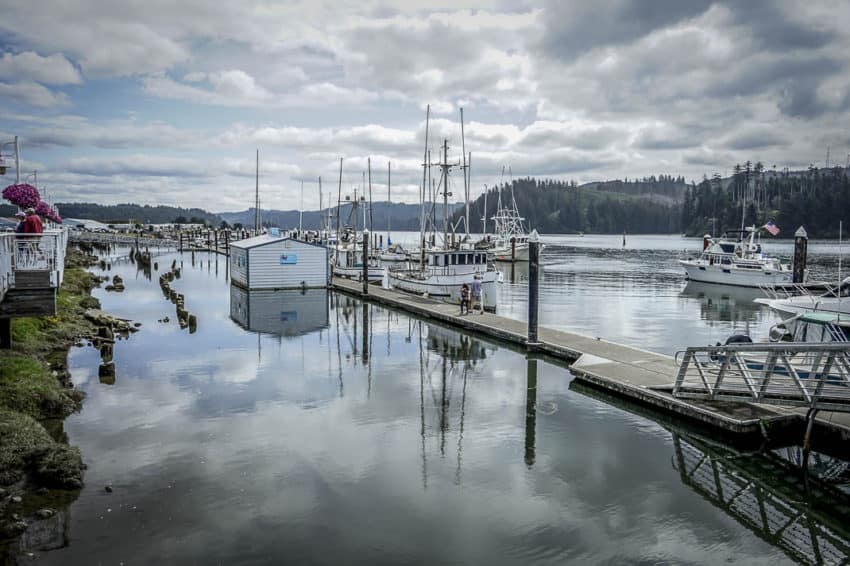 The Siuslaw River in Florence. Photo by Marina Pascucci