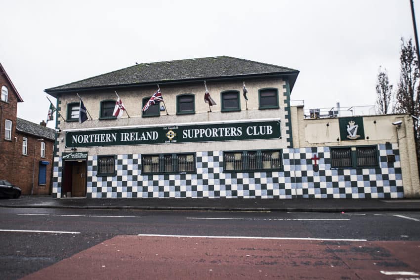 This soccer pub has been a unionist stronghold. Photo by Marina Pascucci