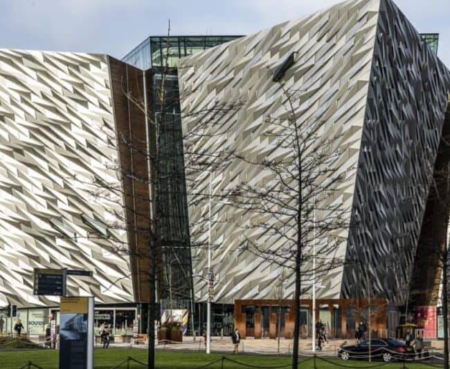 Built in 2012, the Titanic Museum is one of the many of Belfast