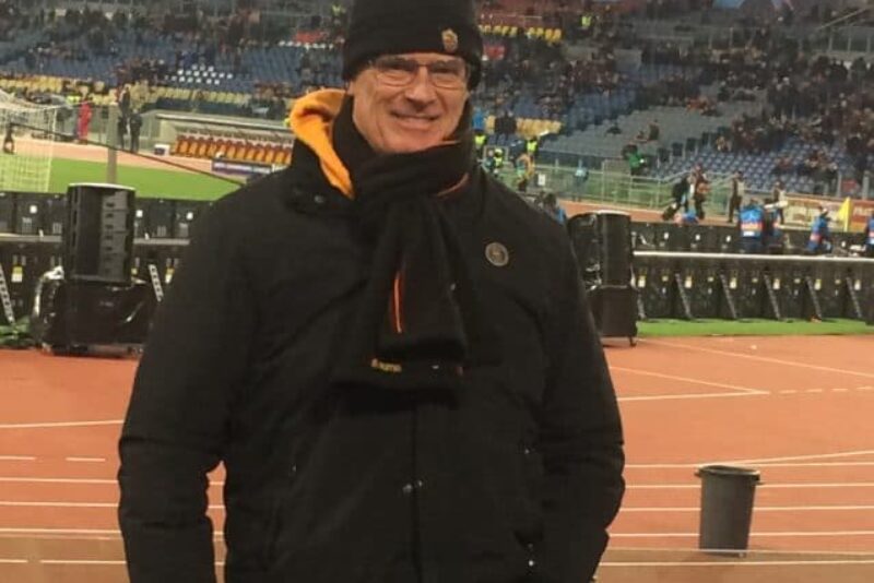 Making my season debut at Olympic Stadium, a 2-1 Champions League win for Roma over Porto.