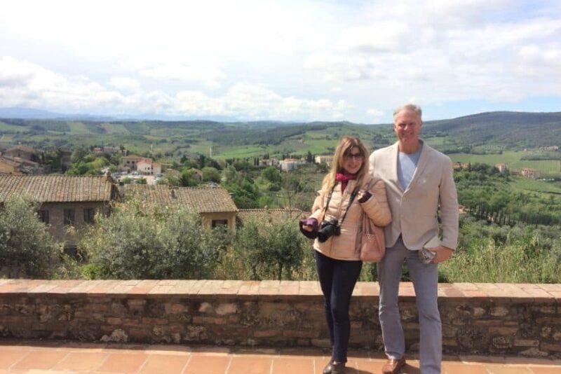 Four-year anniversary in San Gimignano represents a towering achievement in Italian relationships
