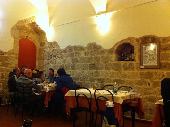 Del Corso is one of Italy's best seafood restaurants. 