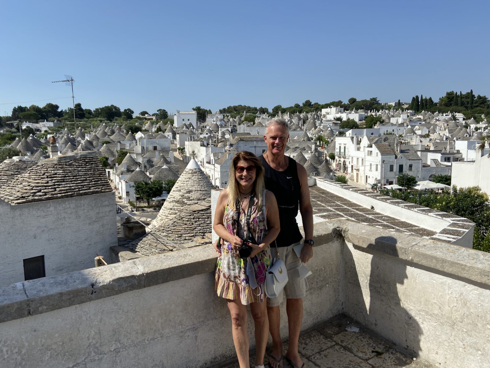 We beat the mob for the ubiquitous shot above the trulli.