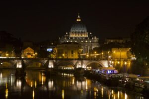 Rome at night