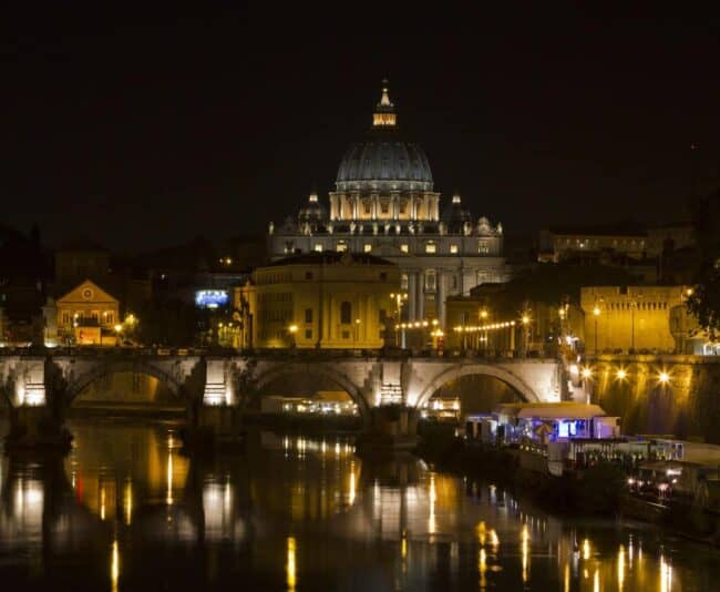 Rome at night