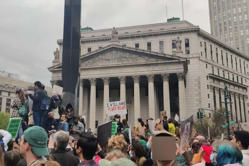 Abortion protest