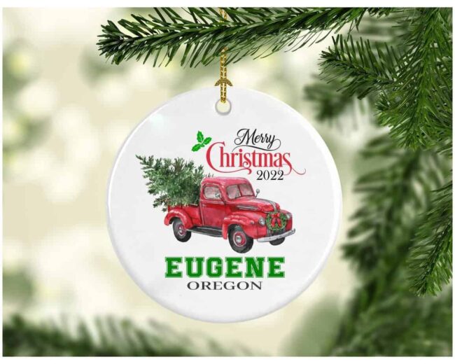 Eugene Christmas ornament