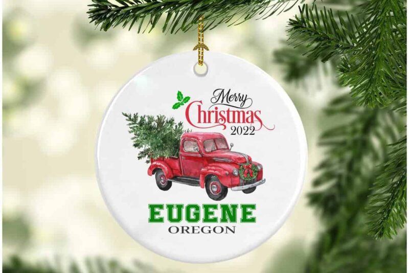 Eugene Christmas ornament