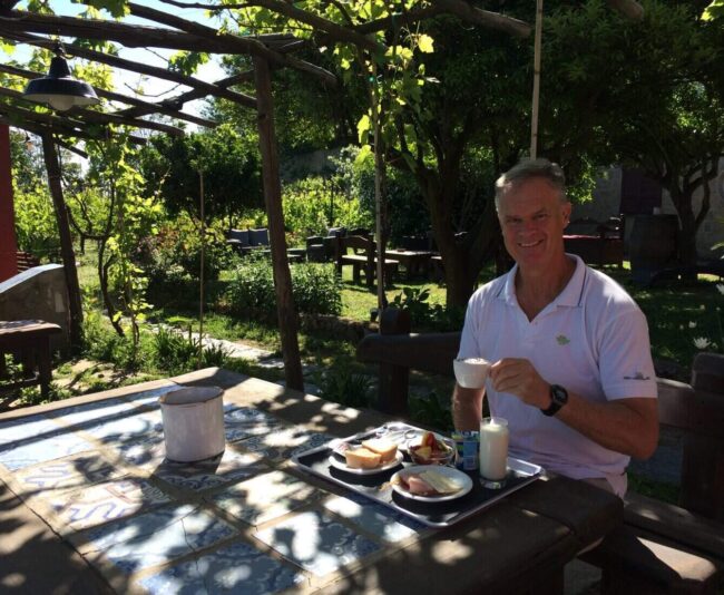 John, breakfast