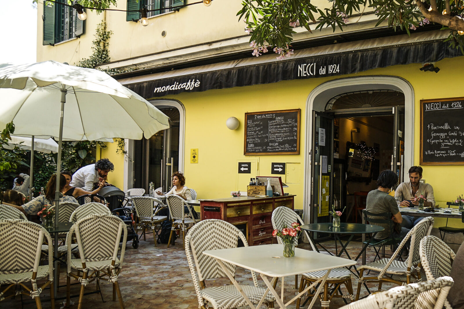 Necci dal 1924 is in the Pigneto neighborhood east of Termini and specializes in pecorino.