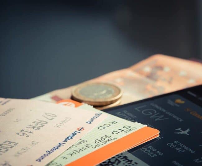 Plane tickets