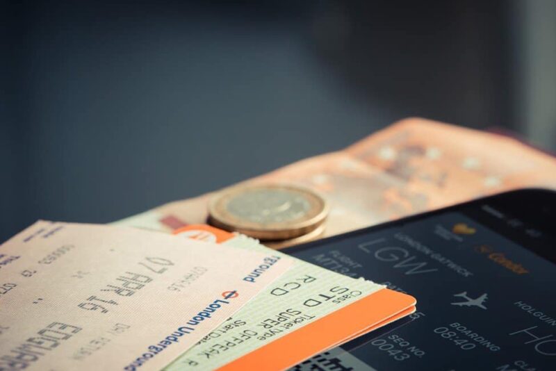 Plane tickets