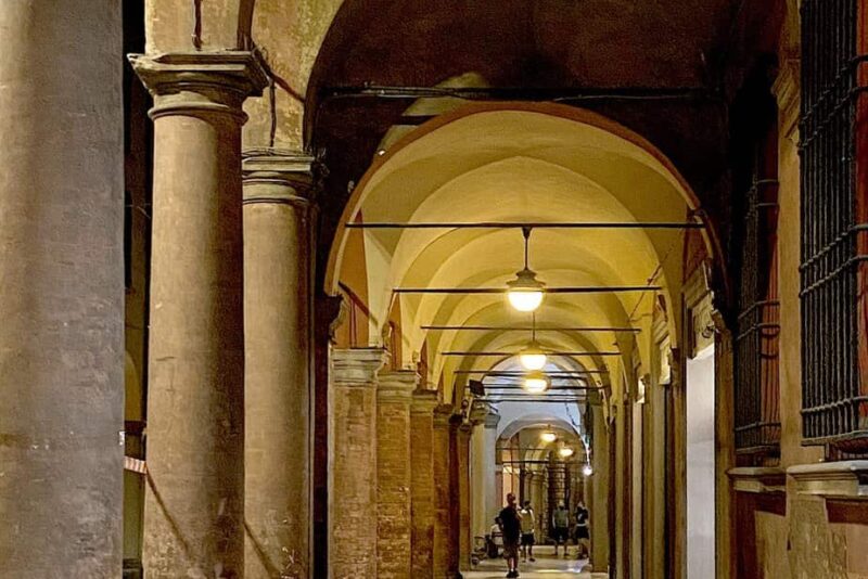 Porticoes: These golden arches make Bologna famous