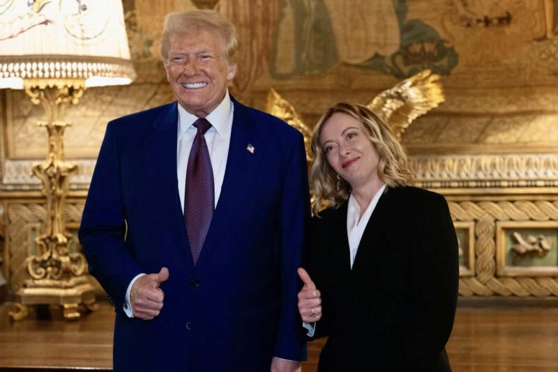Trump and Meloni