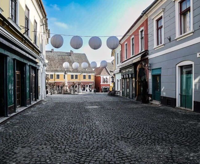 Szentendre was built atop Ancient Roman ruins and became an artist