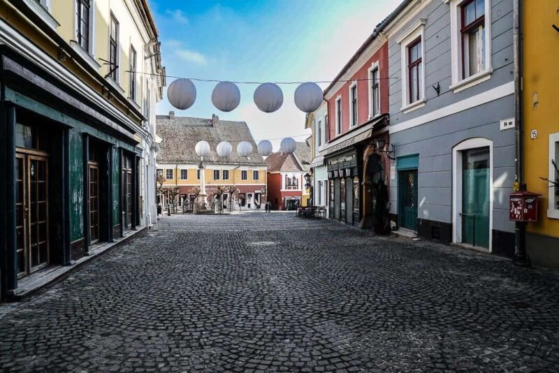 Szentendre was built atop Ancient Roman ruins and became an artist