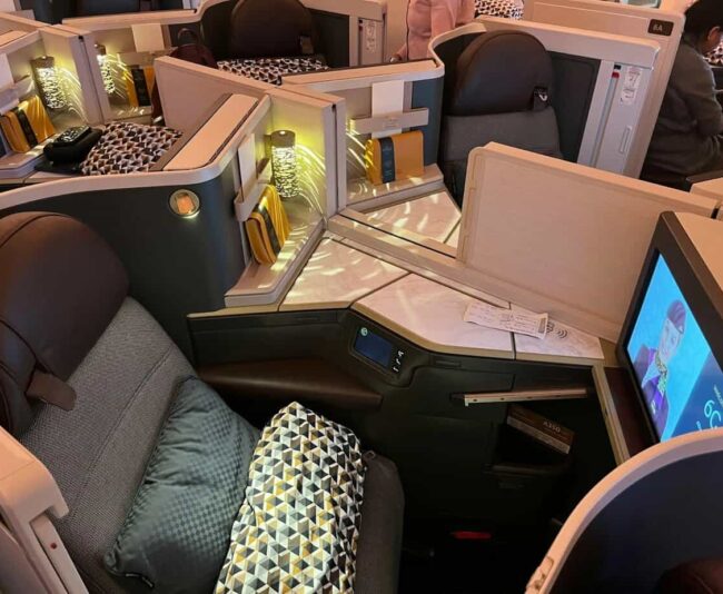 Business class seat III
