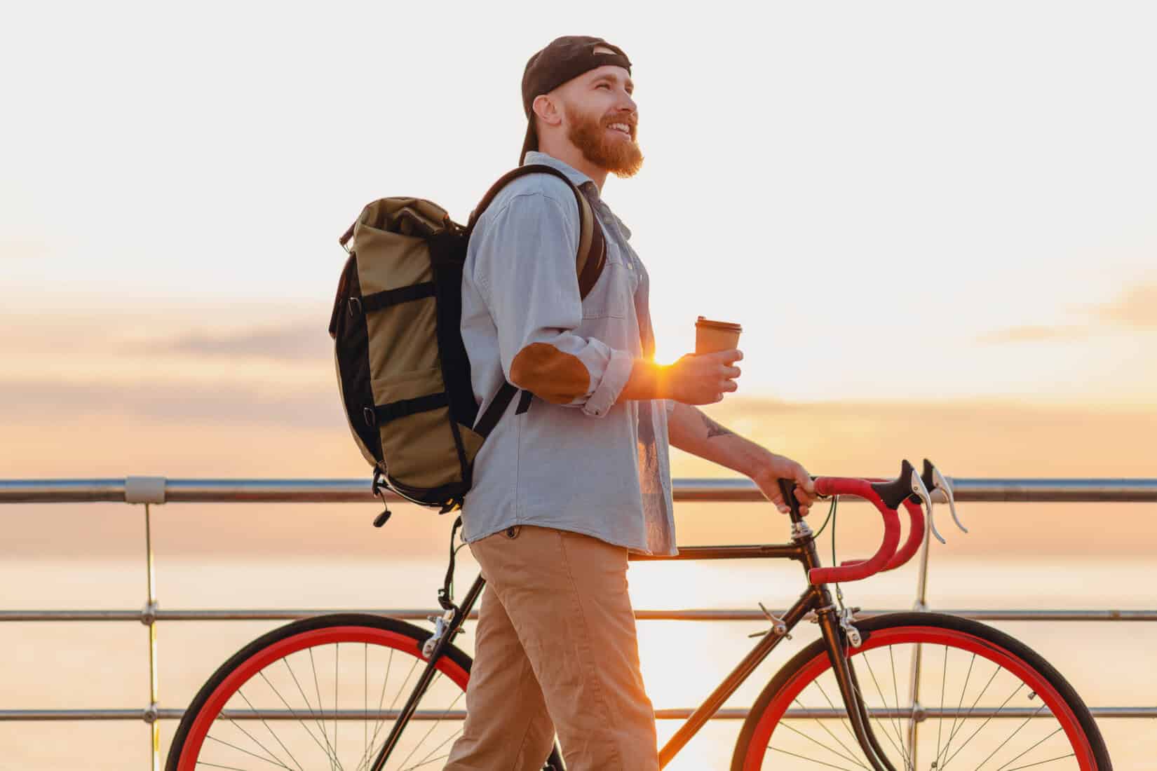 Instead of talking local transport when you travel, get exercise instead.
