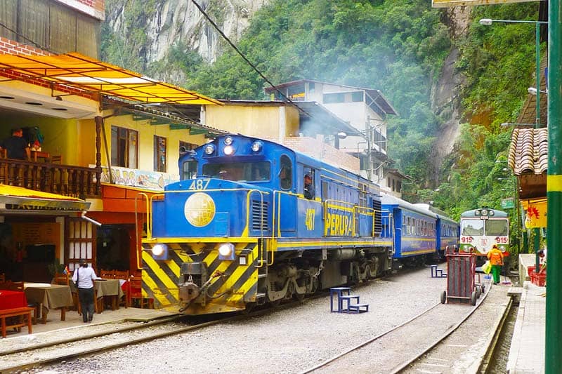 PeruRail is a good option for traveling to Machu Picchu. 
